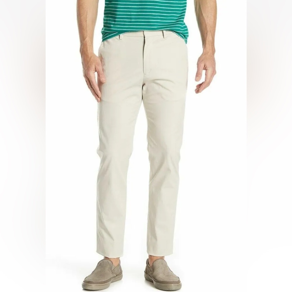 Theory Zaine H Ice Cotton Twill Pant‎ in Light Sand Size 38 $225